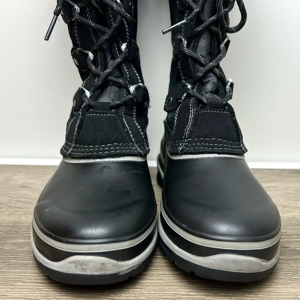Khombu Womens Ellie Lace Up Winter Boots Sz 7